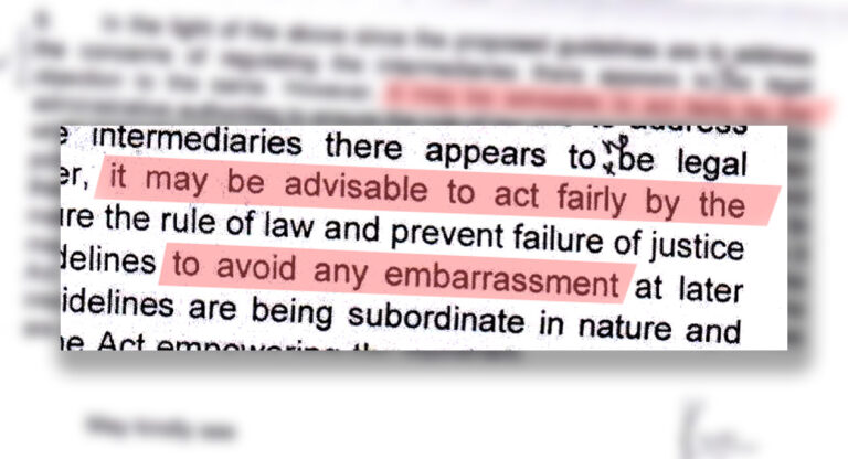 2 Modi Govt Advisers Warned New IT Rules Beyond Scope Of Law, Were Overruled