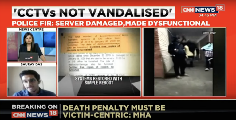 JNU Showdown: RTI Activist Saurav Das On Discrepancies In FIR And RTI Reply | CNN News18